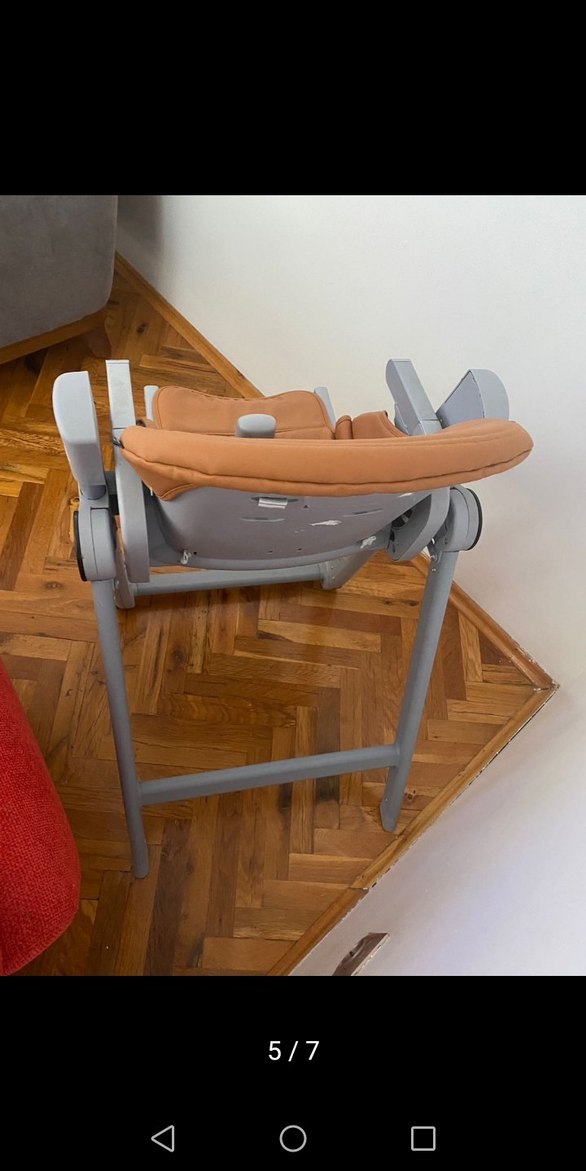 Ayarlanabilir taba Bebek Mama Sandalyesi - Görsel 4