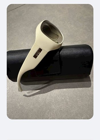 Dolce gabbana Şeffaf Gri Camlı Beyaz Kadın Gözlüğü - Görsel 4