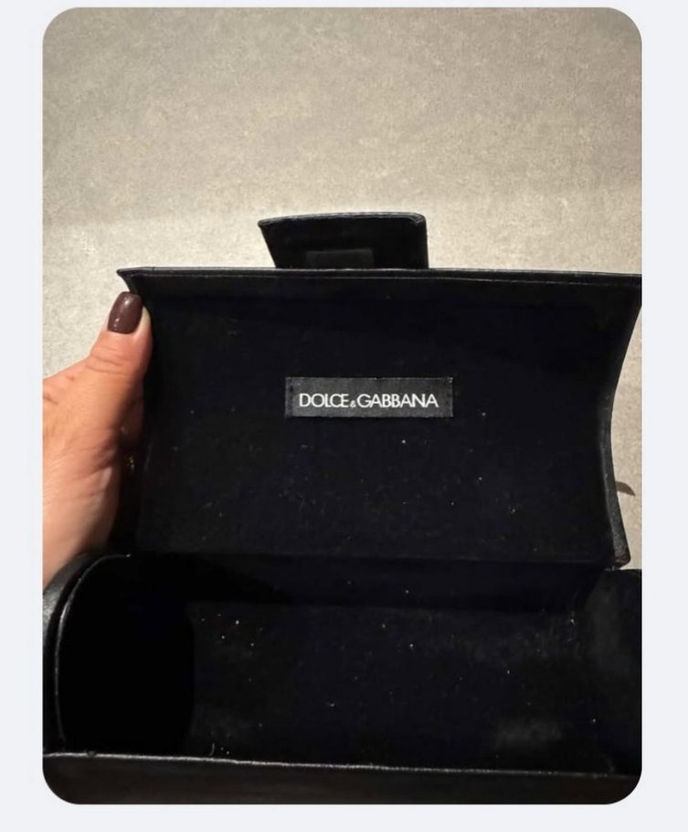 Dolce gabbana Şeffaf Gri Camlı Beyaz Kadın Gözlüğü - Görsel 5