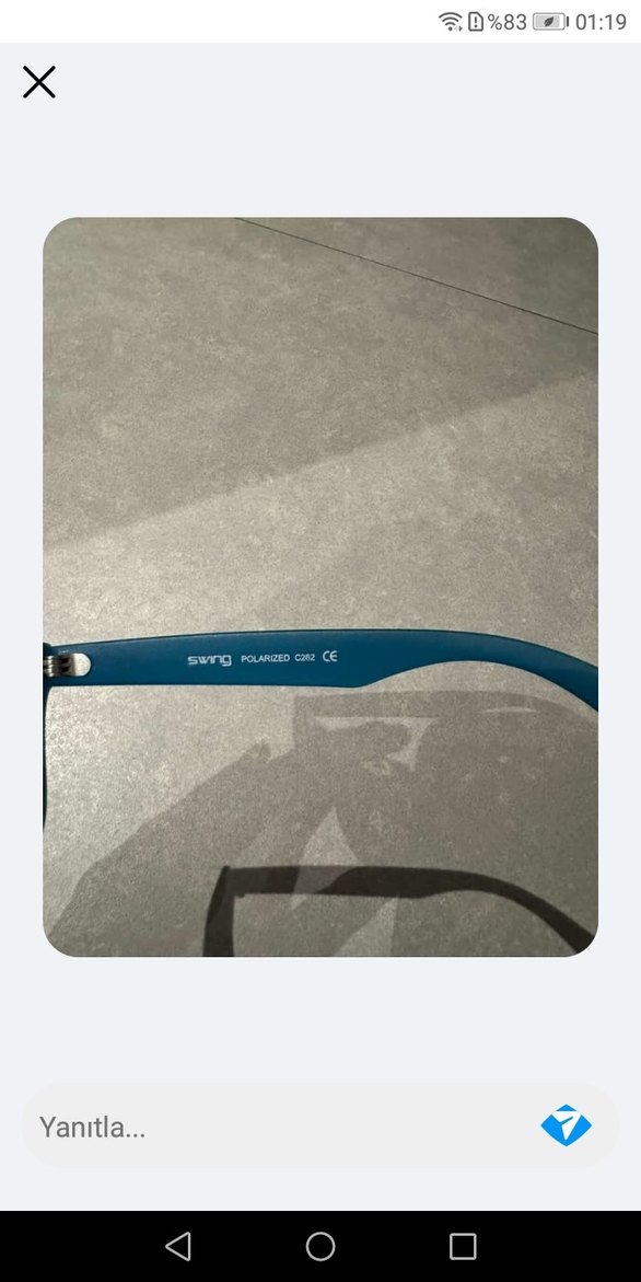 Swıng Mavi Velcro Bantlı Kadın Gözlüğü - Görsel 2