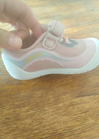 Kız Çocuk Pembe Cırt Cırtlı Spor Ayakkabı - Görsel 3