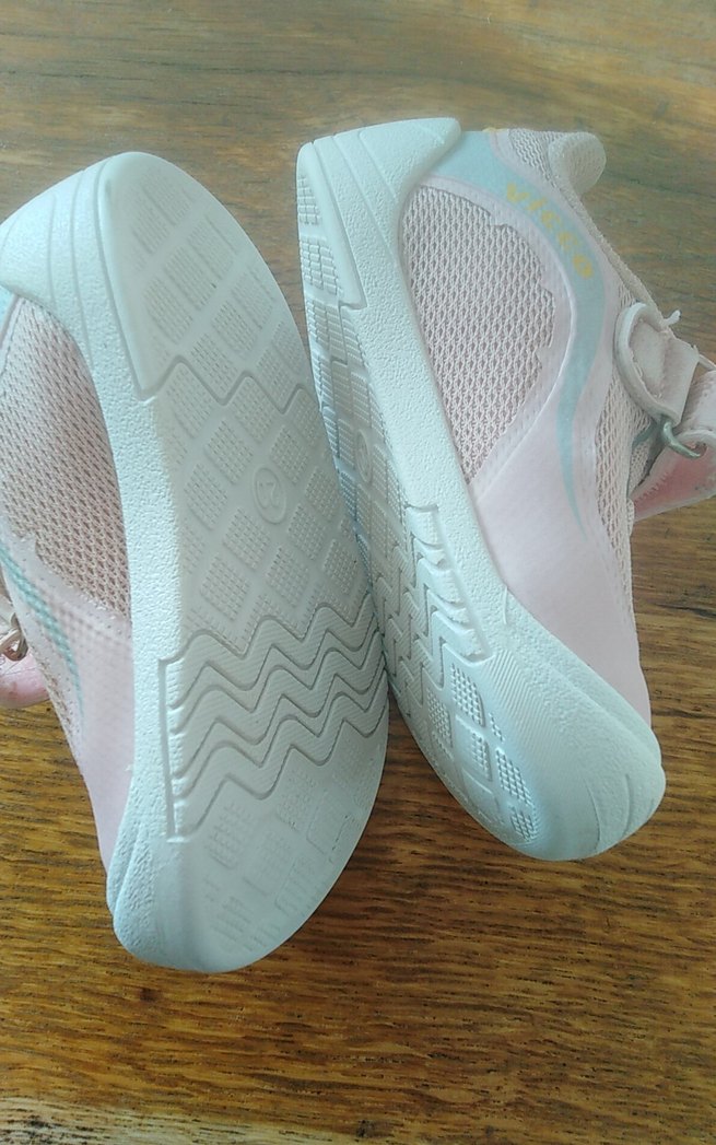 Kız Çocuk Pembe Cırt Cırtlı Spor Ayakkabı - Görsel 5