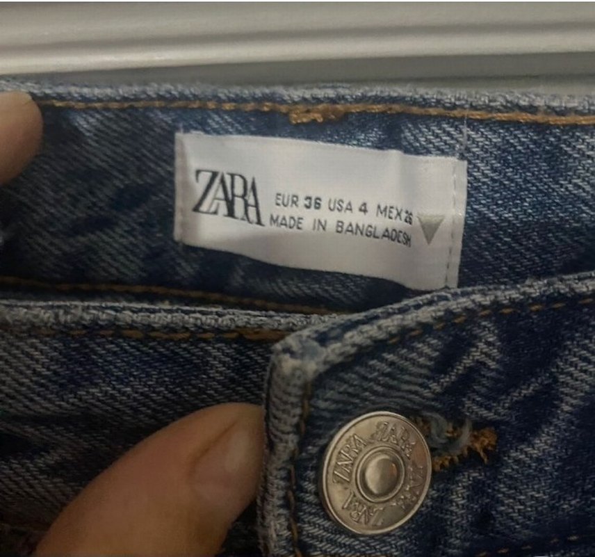 Kadın Mavi Denim Regular Fit Midi Jean - Görsel 3