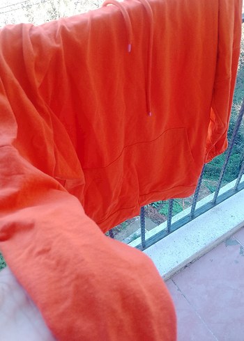 turuncu sweatshirt - Görsel 4