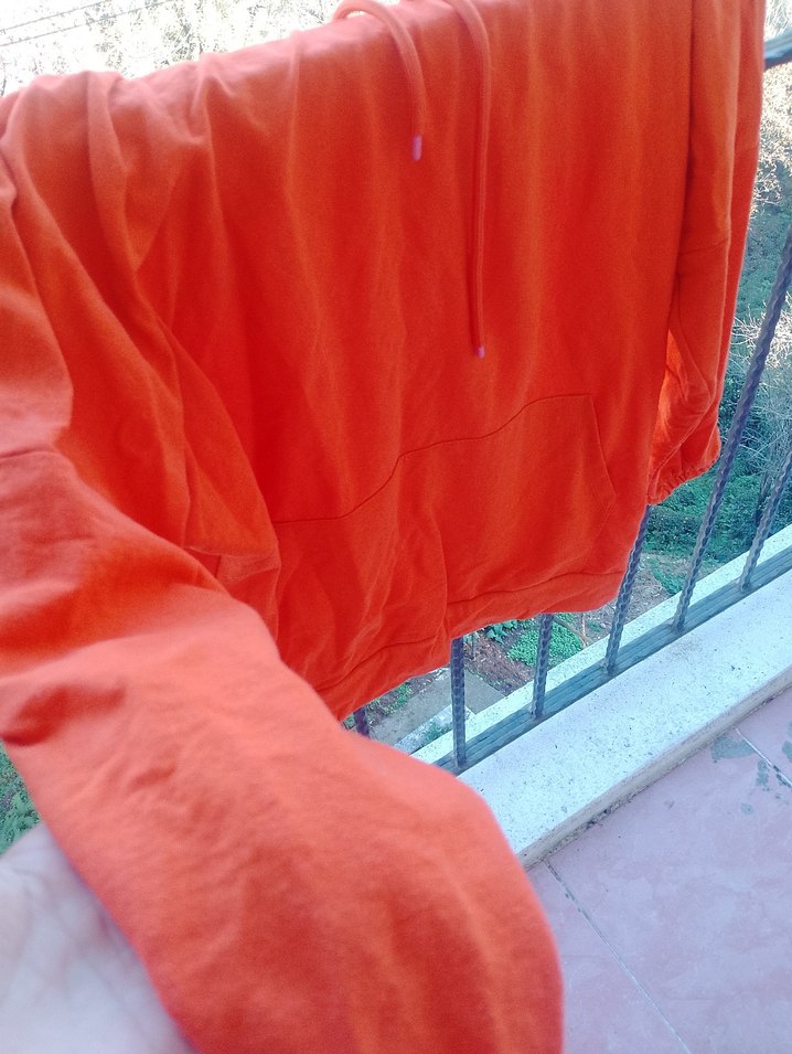 turuncu sweatshirt - Görsel 4