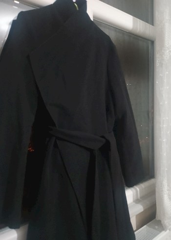 Siyah Kuşaklı Uzun içi bordo kase kaban - Görsel 5