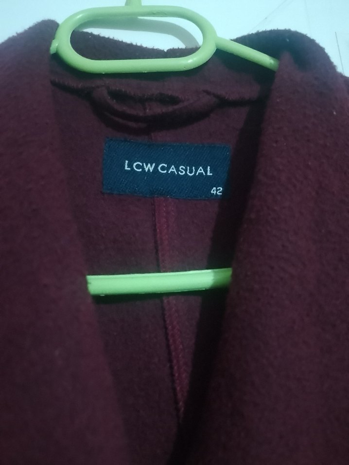 Siyah Kuşaklı Uzun içi bordo kase kaban - Görsel 3