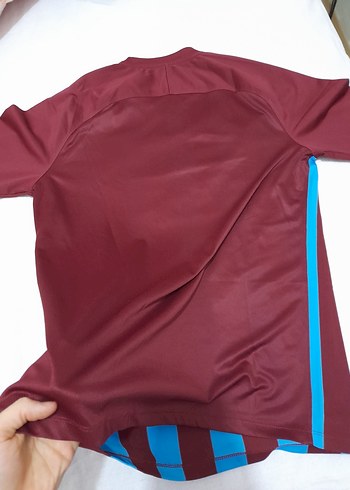 Bordo-mavi Çizgili Erkek Spor Forma - Görsel 6