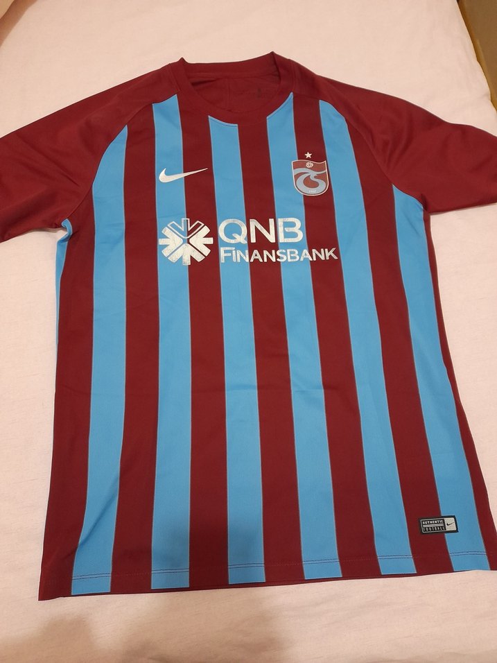 Bordo-mavi Çizgili Erkek Spor Forma - Görsel 2