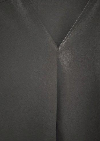 Siyah Uzun Drapeli Kadın Elbise - Görsel 6