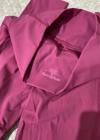 Mor Esnek Kadın Spor Taytı - Görsel 4