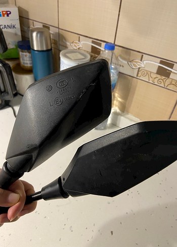 Gri Koyu Yan Dikiz Aynaları RKS reali 125 orijinal dikiz aynası - Görsel 3