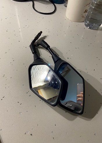 Gri Koyu Yan Dikiz Aynaları RKS reali 125 orijinal dikiz aynası - Görsel 2