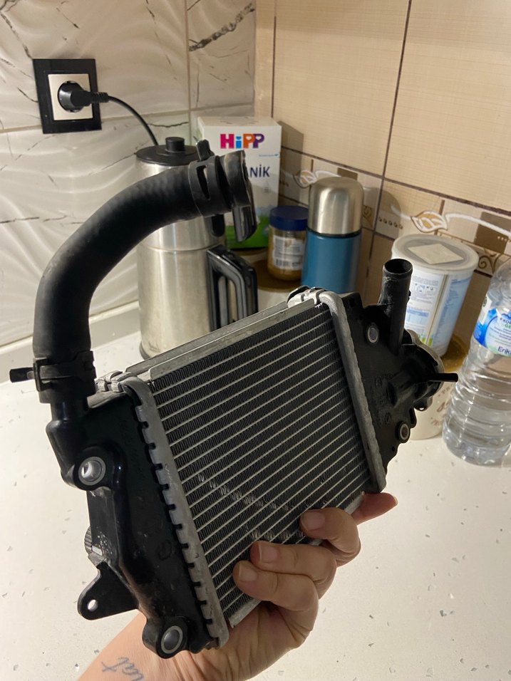 Gri Metal Radyatör Isıtıcı RKS reali 125 orjinal radyatör - Görsel 3