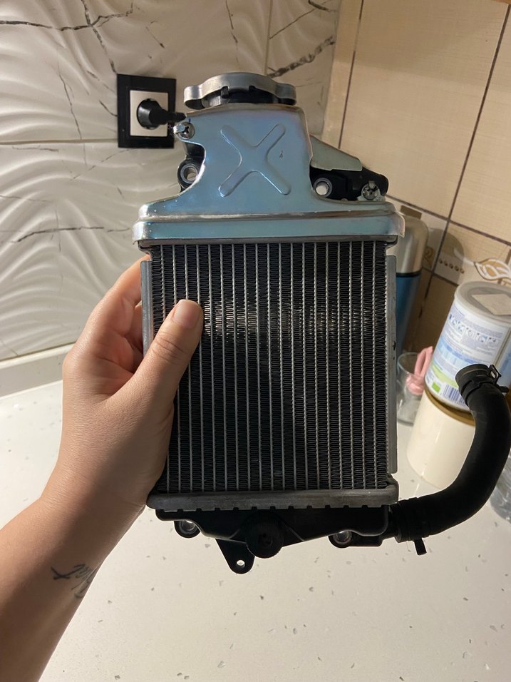 Gri Metal Radyatör Isıtıcı RKS reali 125 orjinal radyatör - Görsel 4