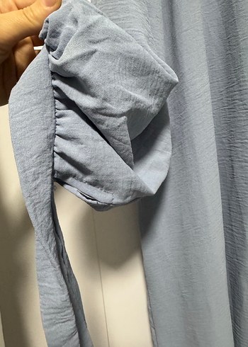 Bebe mavisi Kadın Kimono - Görsel 2