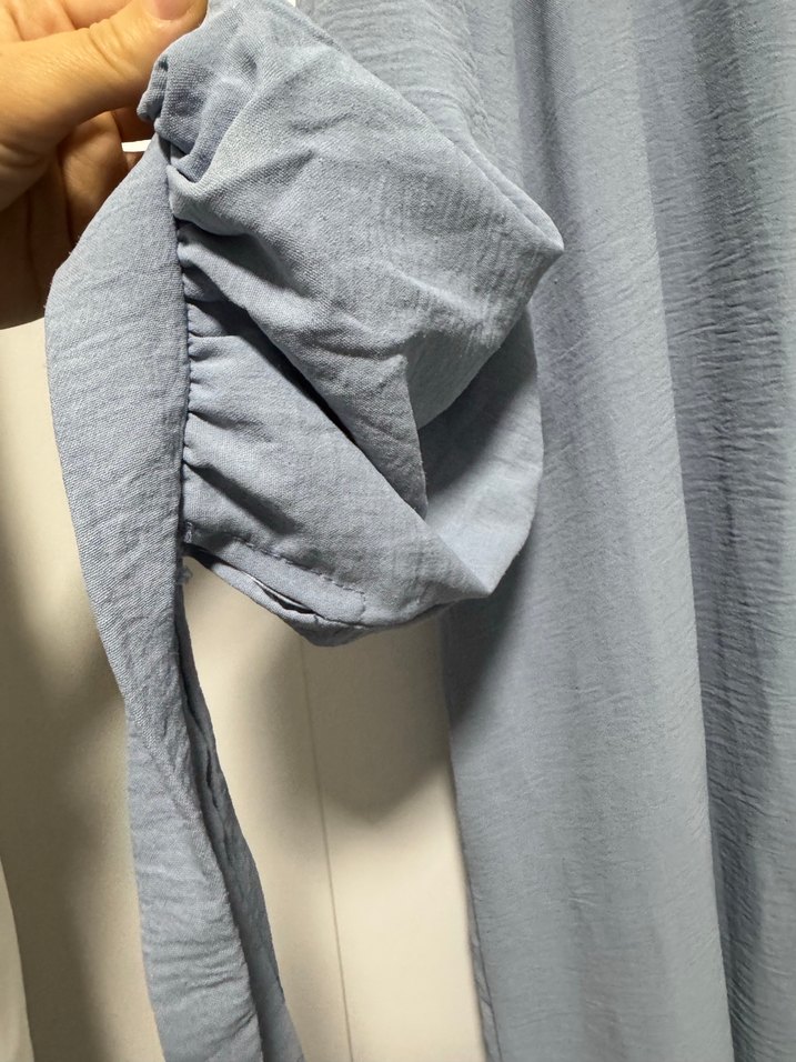 Bebe mavisi Kadın Kimono - Görsel 2