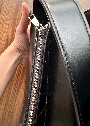 Zara Siyah Çanta - Görsel 7