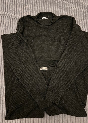 Bershka Kadın Denim Takım - Rahat Kesim - Görsel 3