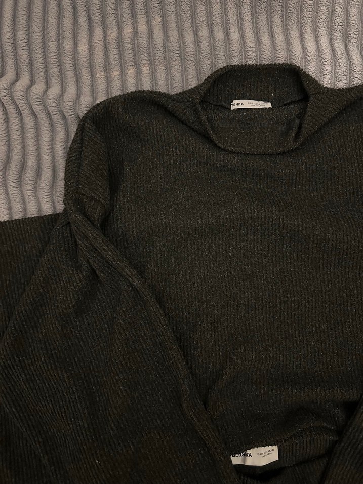 Bershka Kadın Denim Takım - Rahat Kesim - Görsel 4