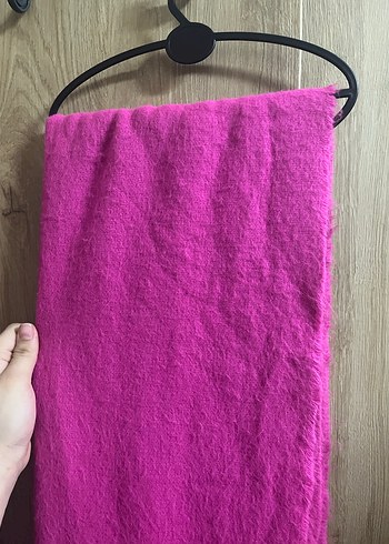 Pembe Kadın Bohem Drapeli Şal - Görsel 2