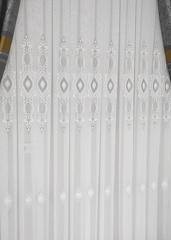 Dökümlü Ağır Salon Tülü - Görsel 3