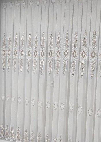 Dökümlü Ağır Salon Tülü - Görsel 2