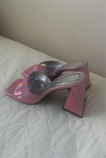Bershka Bershka pembe metalik terlik