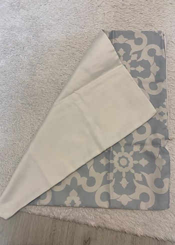 Gri Desenli Dekoratif Yastık Kılıfı - Görsel 3