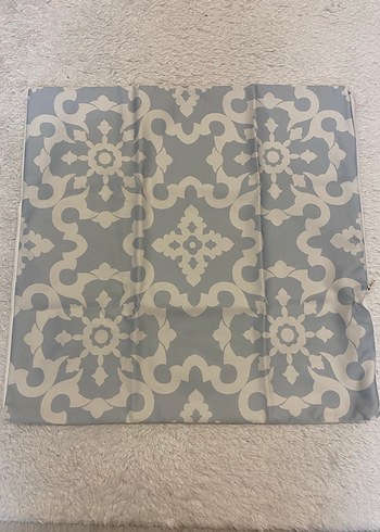 Gri Desenli Dekoratif Yastık Kılıfı - Görsel 5