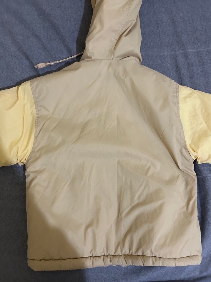 Erkek Çocuk Sarı Fermuarlı Mont - Görsel 4