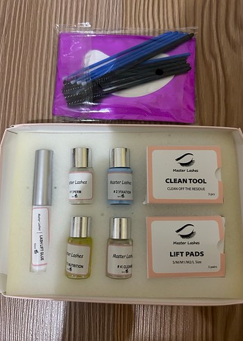 Master Lashes Kirpik Lifting Seti - Görsel 2