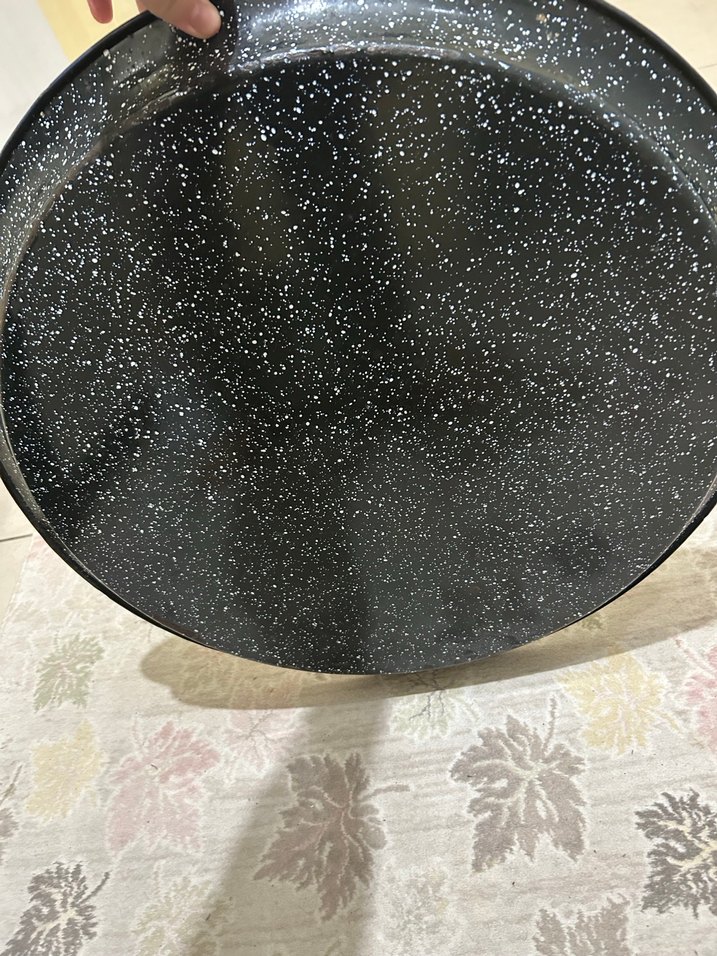 Çiçek Desenli Beyaz Tepsi - Görsel 3