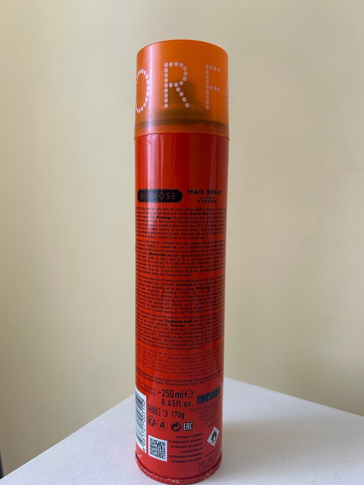 Morfoze Ultra Strong Saç Spreyi 250 ml - Görsel 2