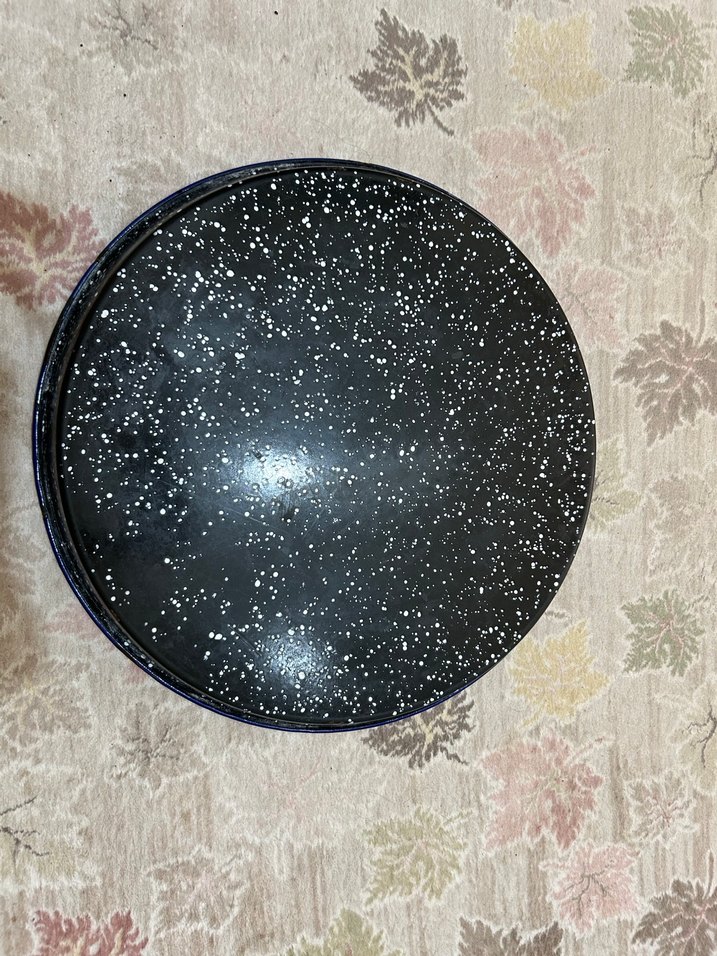 Çiçek Desenli Beyaz Tepsi - Görsel 2