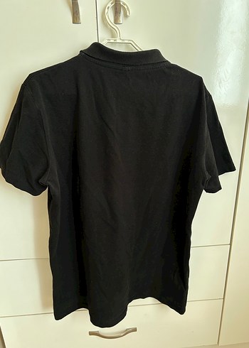 Siyah  Polo Yaka  Tişört - Görsel 2