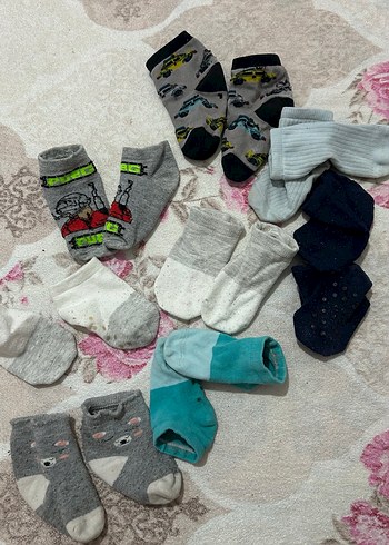 8 çift çocuk çorap seti - Görsel 3