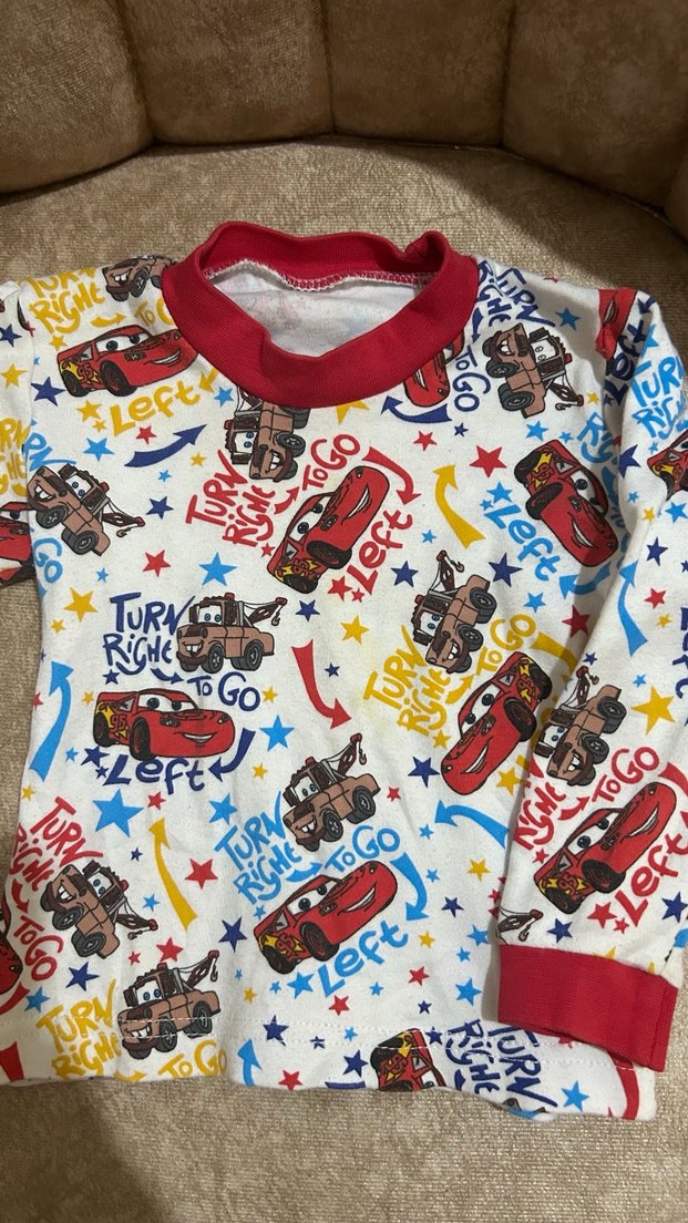 Renkli Baskılı Erkek Çocuk Sweatshirt - Görsel 2