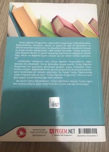 Türkçe Dersi Öğretim Programları Kitabı - Görsel 2