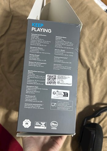 Siyah Gri Gaming Kulaklık - Görsel 4