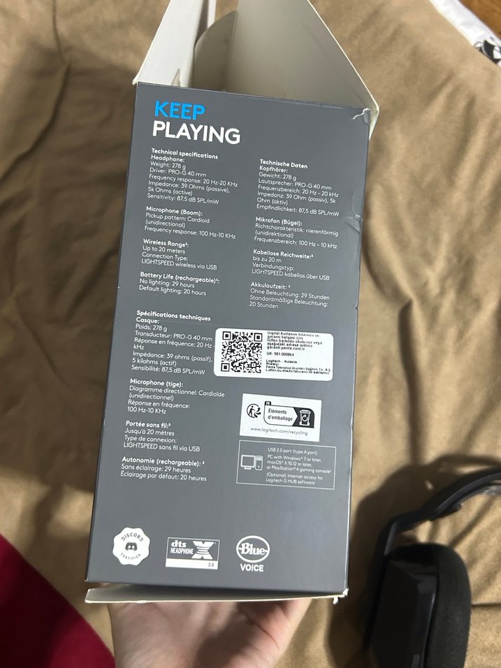 Siyah Gri Gaming Kulaklık - Görsel 4