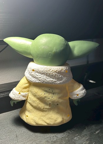 Pastel Sarı Baby Yoda Aksiyon Figürü - Görsel 2
