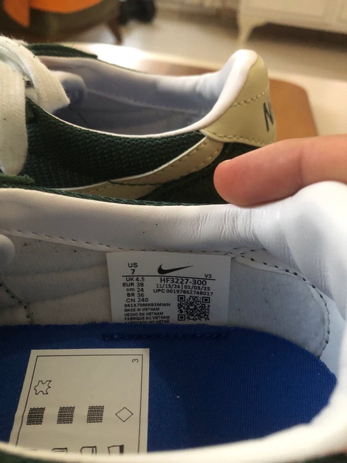 Nike ld1000 kadın yeşil ayakkabı - Görsel 4