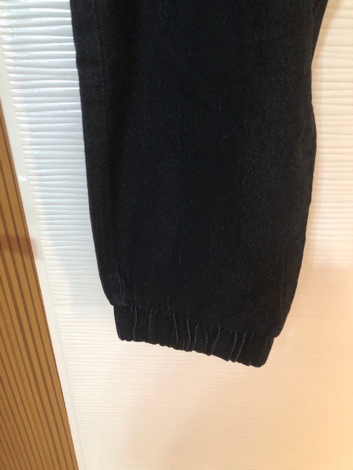 Erkek siyah likralı pantolon - Görsel 2