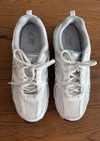 New Balance 530 Beyaz Kadın Sneaker - Görsel 3