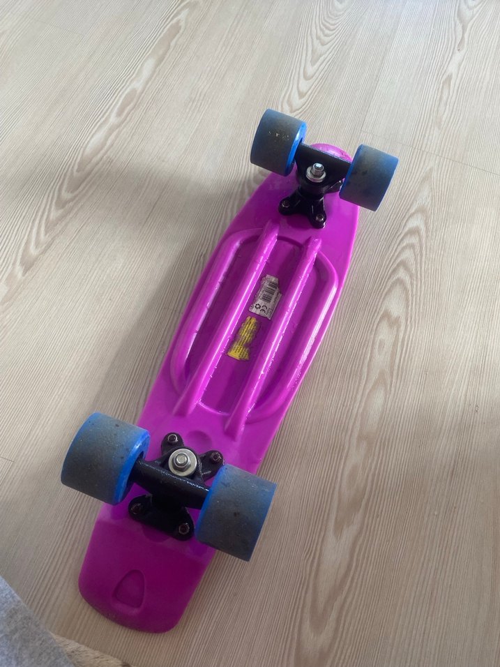 Renkli Mor Çocuk Kaykay - Görsel 4