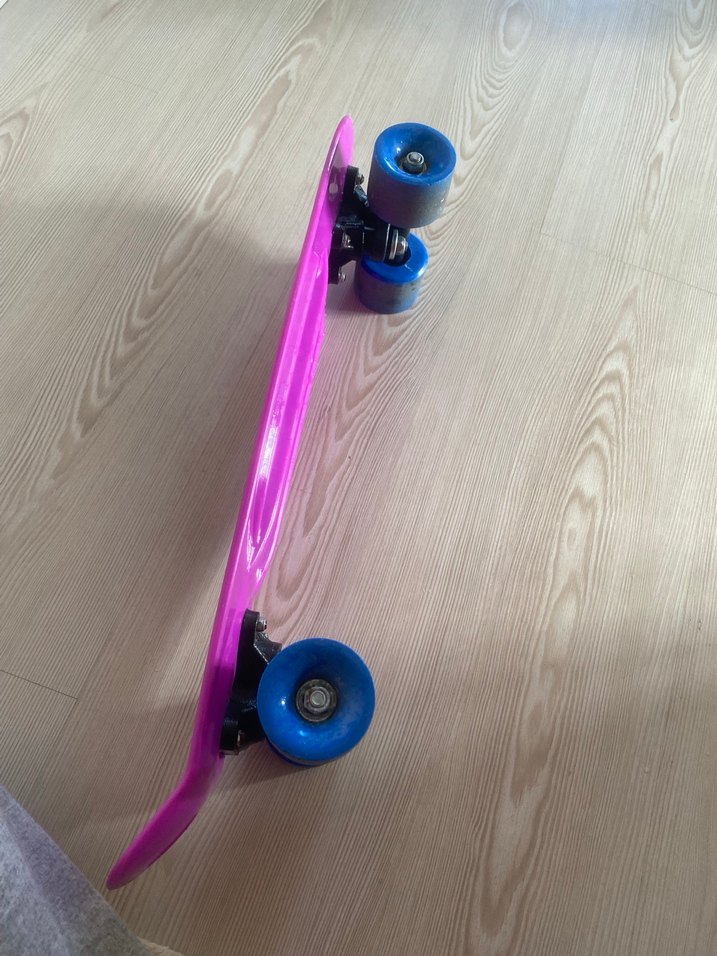 Renkli Mor Çocuk Kaykay - Görsel 3