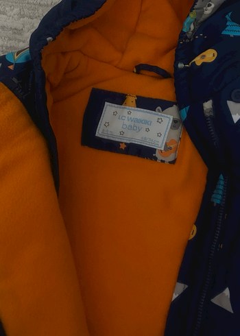 Koyu Mavi Desenli Bebek Tulumu - Görsel 3