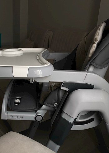 Gri Bebek Mama Sandalyesi - Görsel 3