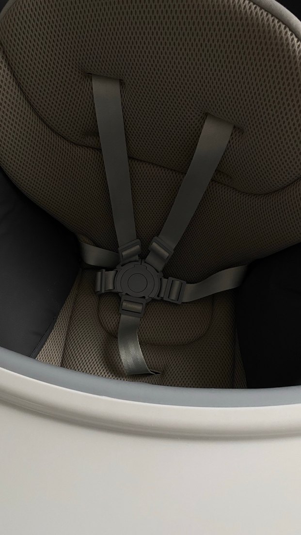 Gri Bebek Mama Sandalyesi - Görsel 2